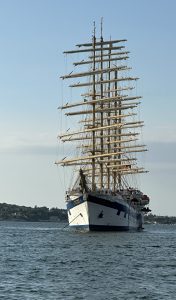 Auch vor Anker in der Bucht